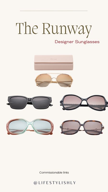 Designer sunglasses on sale at TJMAXX 
