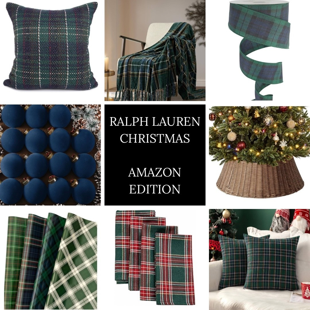 Truly timeless design 🎄 

Nothing feels quite like home for the holidays like a Ralph Lauren inspired home 💙💚

#amazon #ralphlauren #christmas #holidayy

#LTKFindsUnder50 #LTKSeasonal #LTKHome