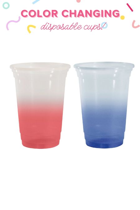 Here are the patriotic cups from my latest reel about firework cocktails! The pack is under $3 at Walmart 

#LTKhome #LTKSeasonal