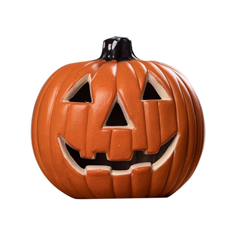 Halloween Pumpkin Lights Jack O Lantern Pumpkin Props with LED Lights Pumpkin Figurine Lights Hal... | Amazon (US)