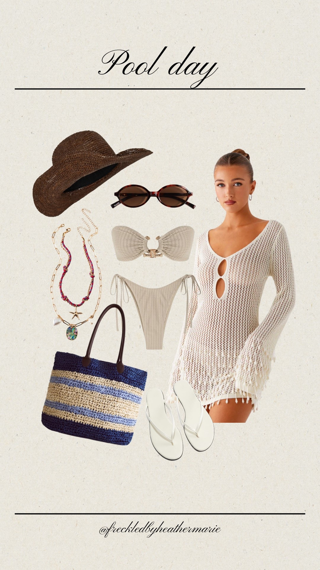 What to wear / how to style / pool/beach day 

#LTKSeasonal #LTKStyleTip #LTKSummerEdit