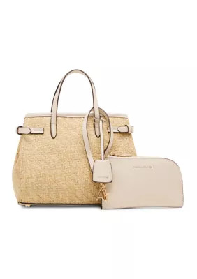 Straw Satchel Bag | Belk