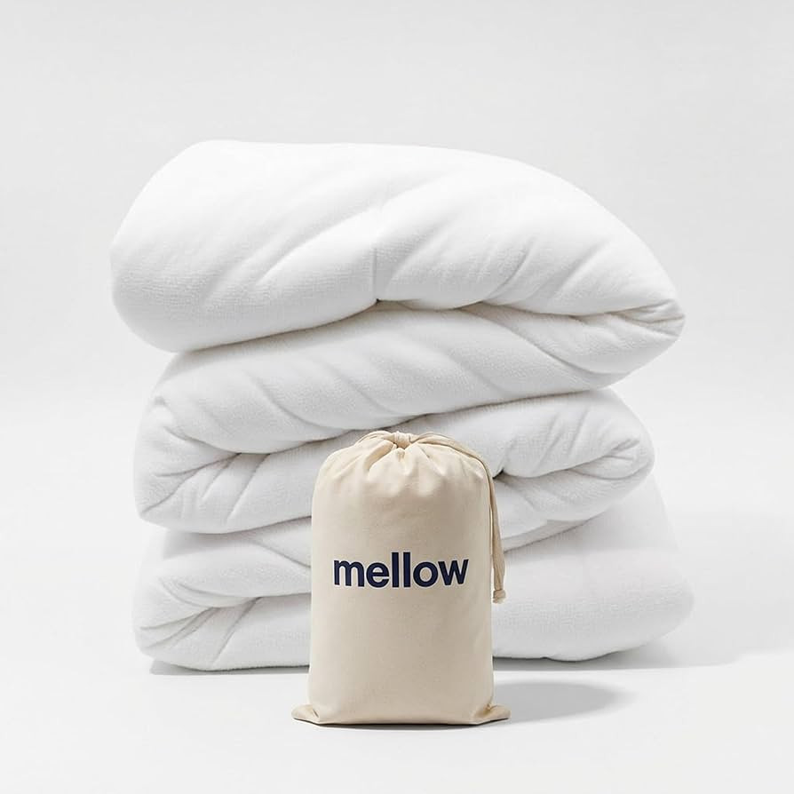 Mellow Marshmellow Comforter King/Cal King - Extra Fluffy Double-Stuffed Down Alternative Duvet I... | Amazon (US)