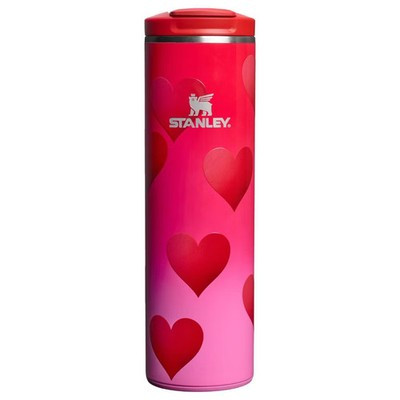 Stanley Valentine's Day 16 oz Stainless Steel Aero Light Transit Bottle Rouge | eBay US