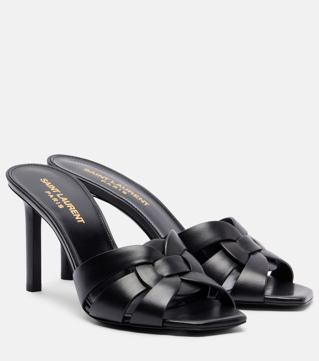 Saint LaurentTribute 85 leather sandals | Mytheresa (INTL)