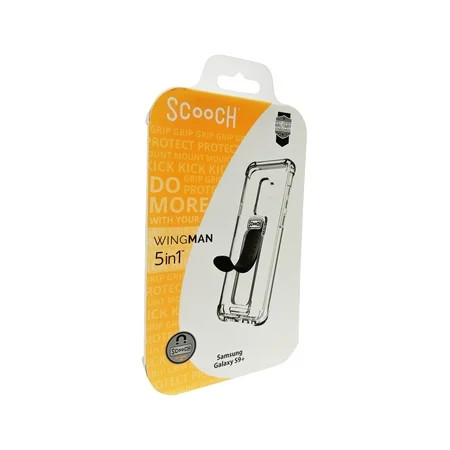 Scooch Wingman 5-in-1 Kickstand Case for Galaxy S9 Plus - Clear | Walmart (US)
