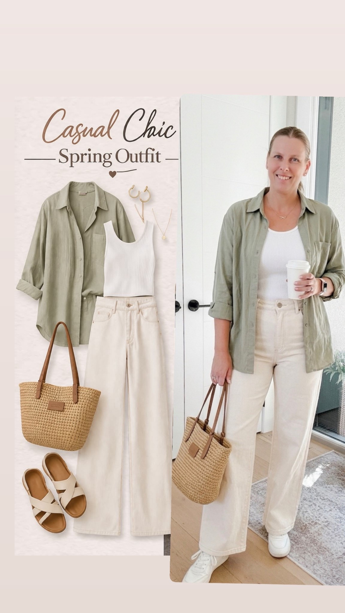 Casual Spring Chic Look

Spring outfit, vacation outfit, travel outfit, linen shirt outfit, effortless fashion, Amazon fashion 

#LTKSaleAlert #LTKOver40 #LTKootd