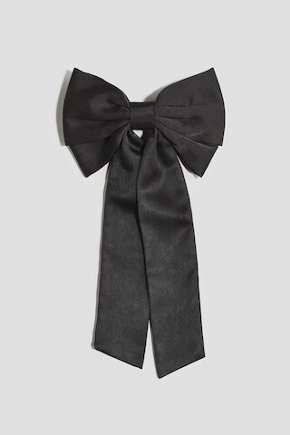H & M - Hair Clip with Bow - Black | H&M (US + CA)
