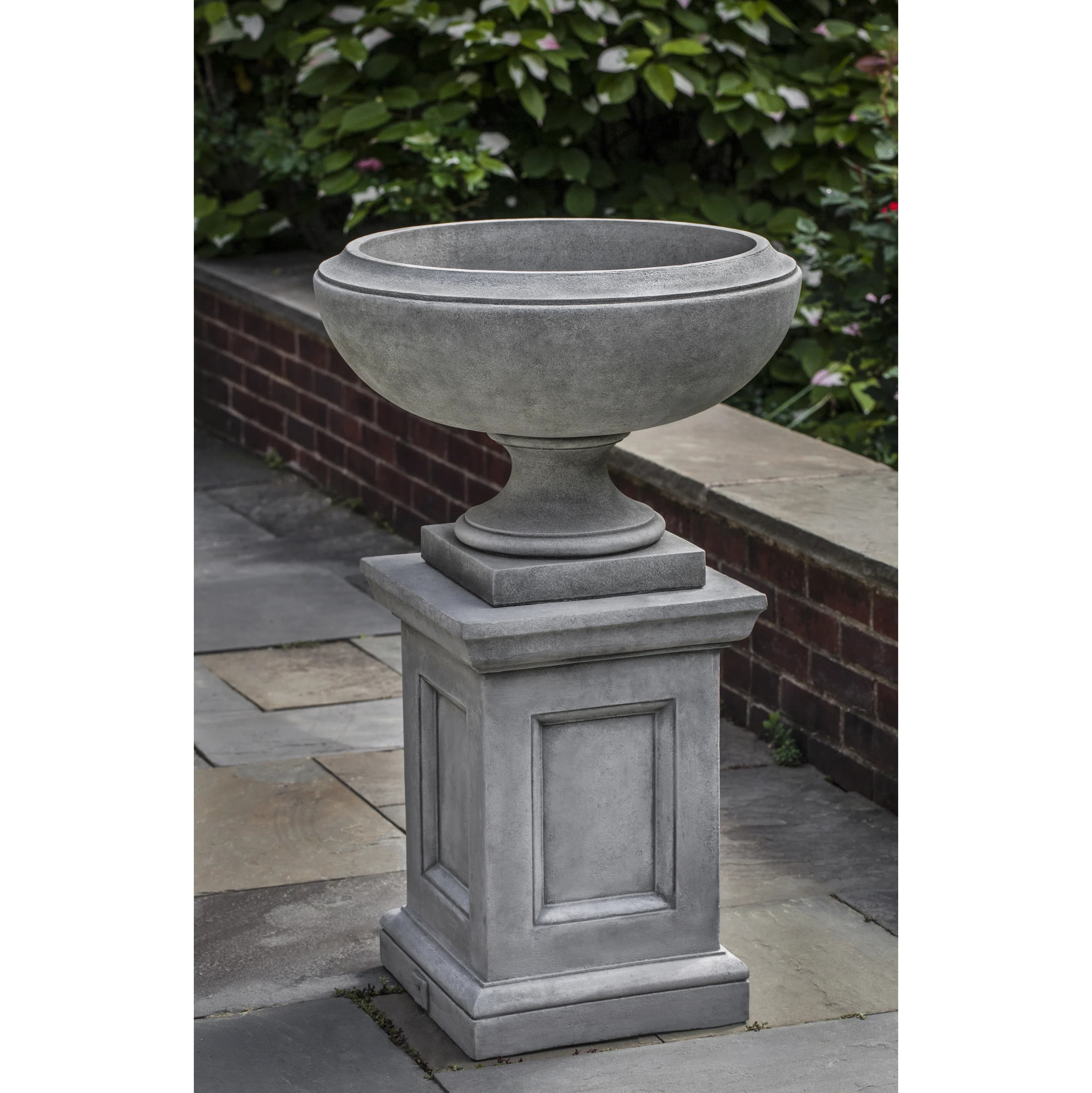 Campania International Jensen Cast Stone Urn Planter | Wayfair | Wayfair North America