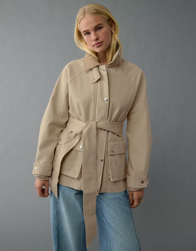 AE Canvas Barn Jacket | American Eagle Outfitters (US & CA)