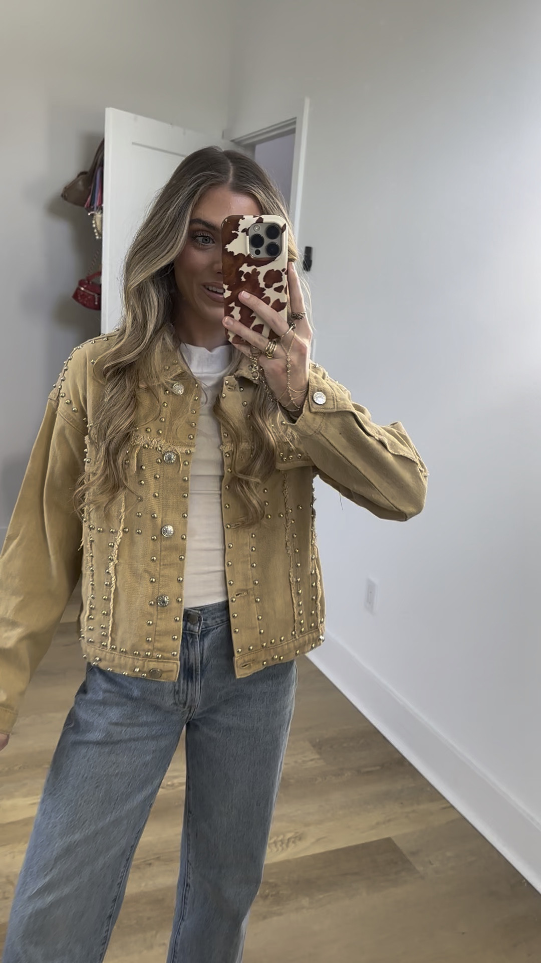 Amazon size small PUWEI Dressy Rivet Studded White Cropped Jean Jacket Women Western Distressed Washed Denim Coat

#freepeople #lookforless #affordablefashion #budgetfriendly #budgetfashion #freepeopleinspired #freepeopledupes #amazon #amzonfinds #amazonmusthaves #amazonvirtualtryon #amazonfavorites #amazonfashion #founditonamazon #founditonamazonfashion amazon haul, amazon clothing haul, affordable fashion, clothing haul, fall clothing haul, fall fashion, fall trends, winter clothing haul, amazon fashion, amazon finds, amazon fashion 2025.

#LTKootd #LTKFindsUnder50 #LTKSaleAlert