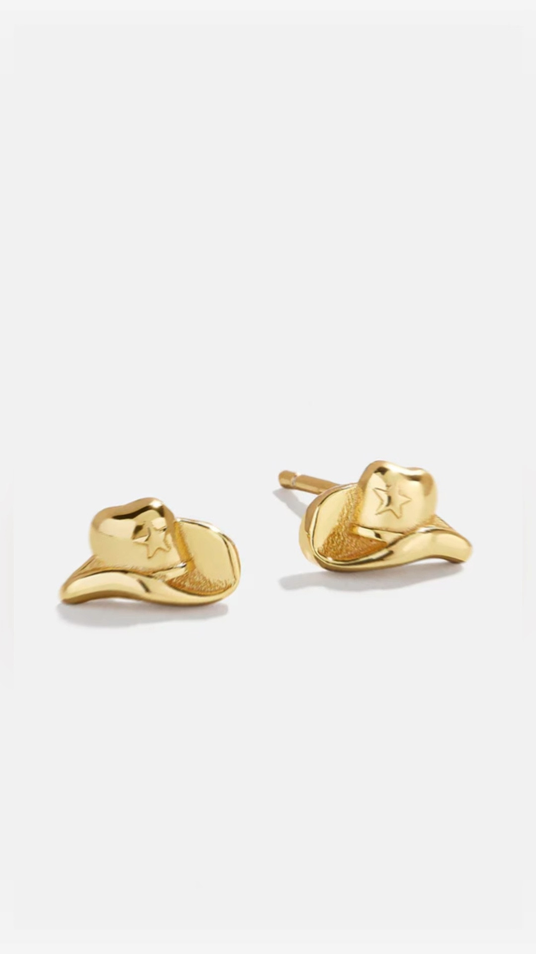 Cowboy Hat Earrings! 🐝

Say howdy and saddle up for the 18K Gold Just For Fun Earrings. Dainty and chic, these earrings feature gold cowboy hats to add personality to your ear stack. The best part? They're crafted out of 18k gold plated sterling silver, so they'll last for years of effortless styling. 


#LTKStyleTip #LTKFindsUnder50 #LTKWatchNow