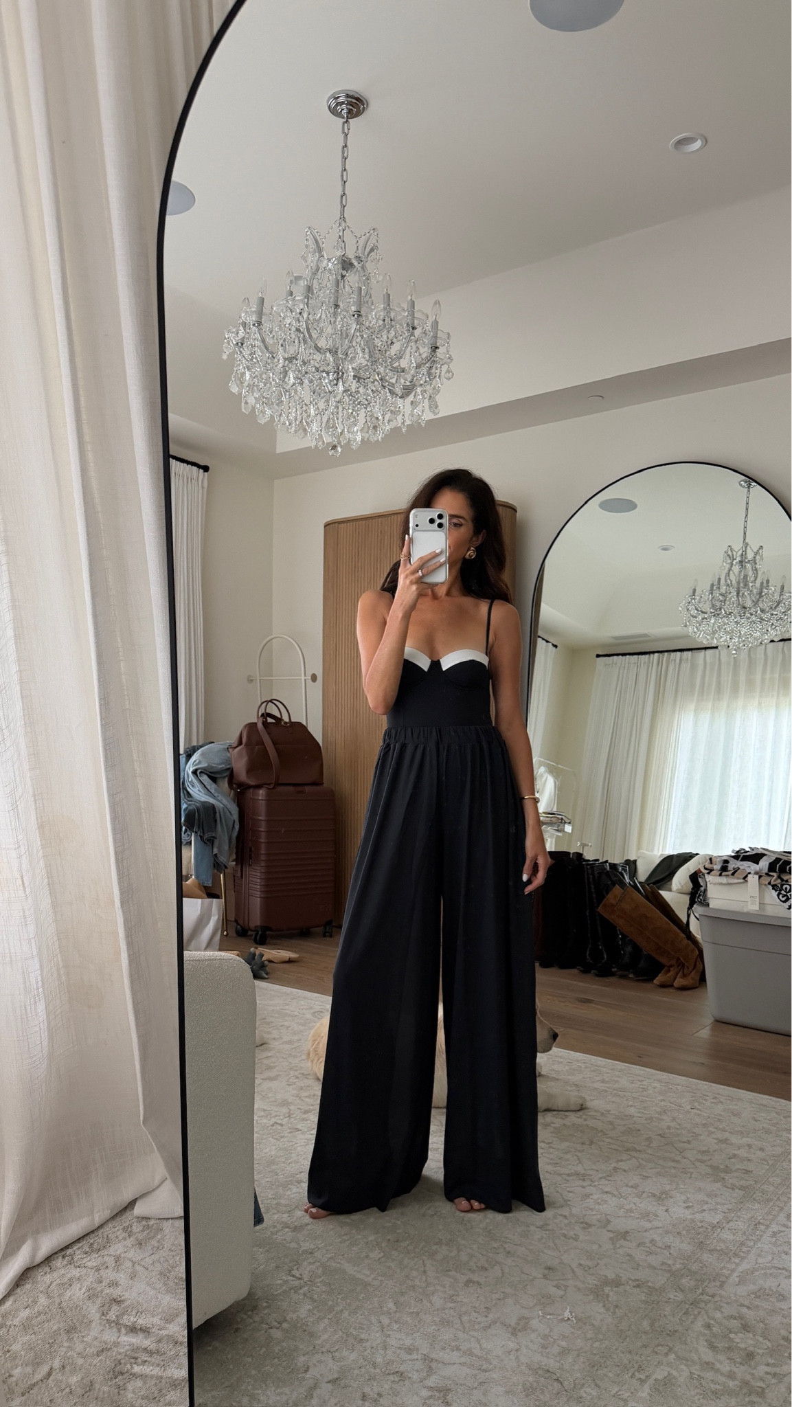 New swimsuit I just picked up. I also own these pants in a bright orange but had to get them in black as well 🙌🏼 I’m just shy of 5-7” wearing the size XS pants #stylinbyaylin #aylin #vacation #swim

#LTKSeasonal #LTKootd #LTKTravel