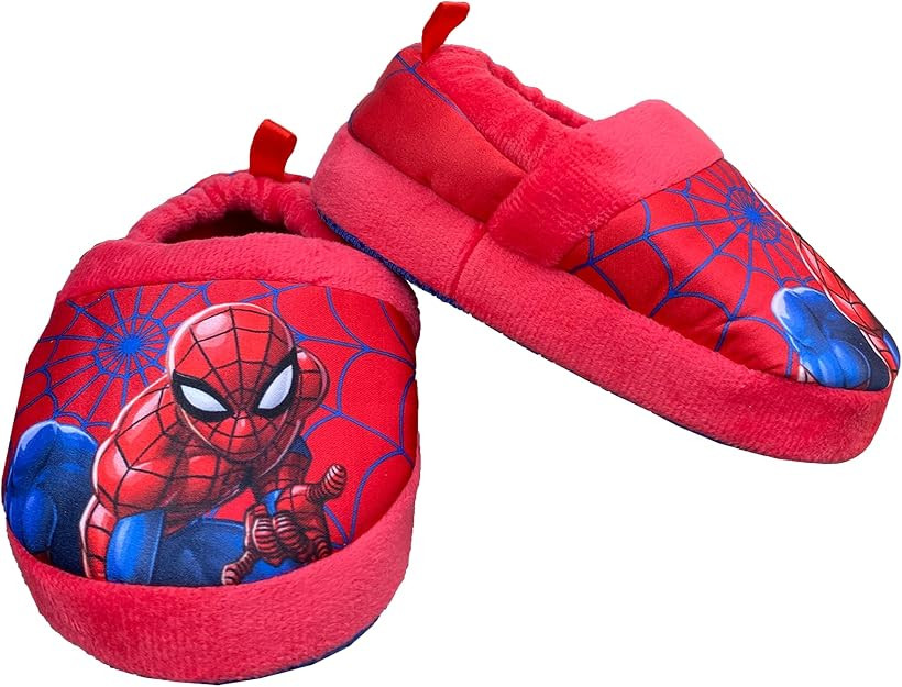 Spider-Man Toddler Boys Plush Aline Slippers | Amazon (US)