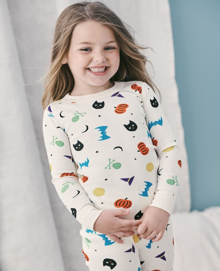 Kids Halloween Long John Pajama Set | Hanna Andersson