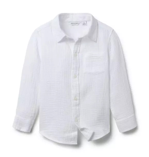 The Cotton Gauze Shirt | Janie and Jack