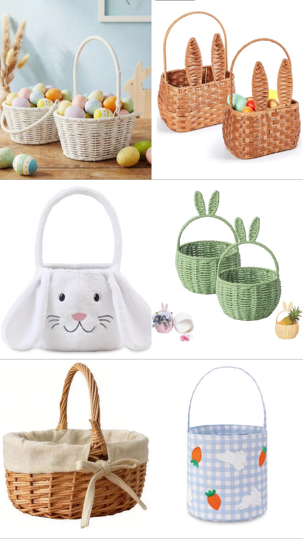 Cute easter baskets! 

#LTKKids #LTKSpringSale #LTKmomlife