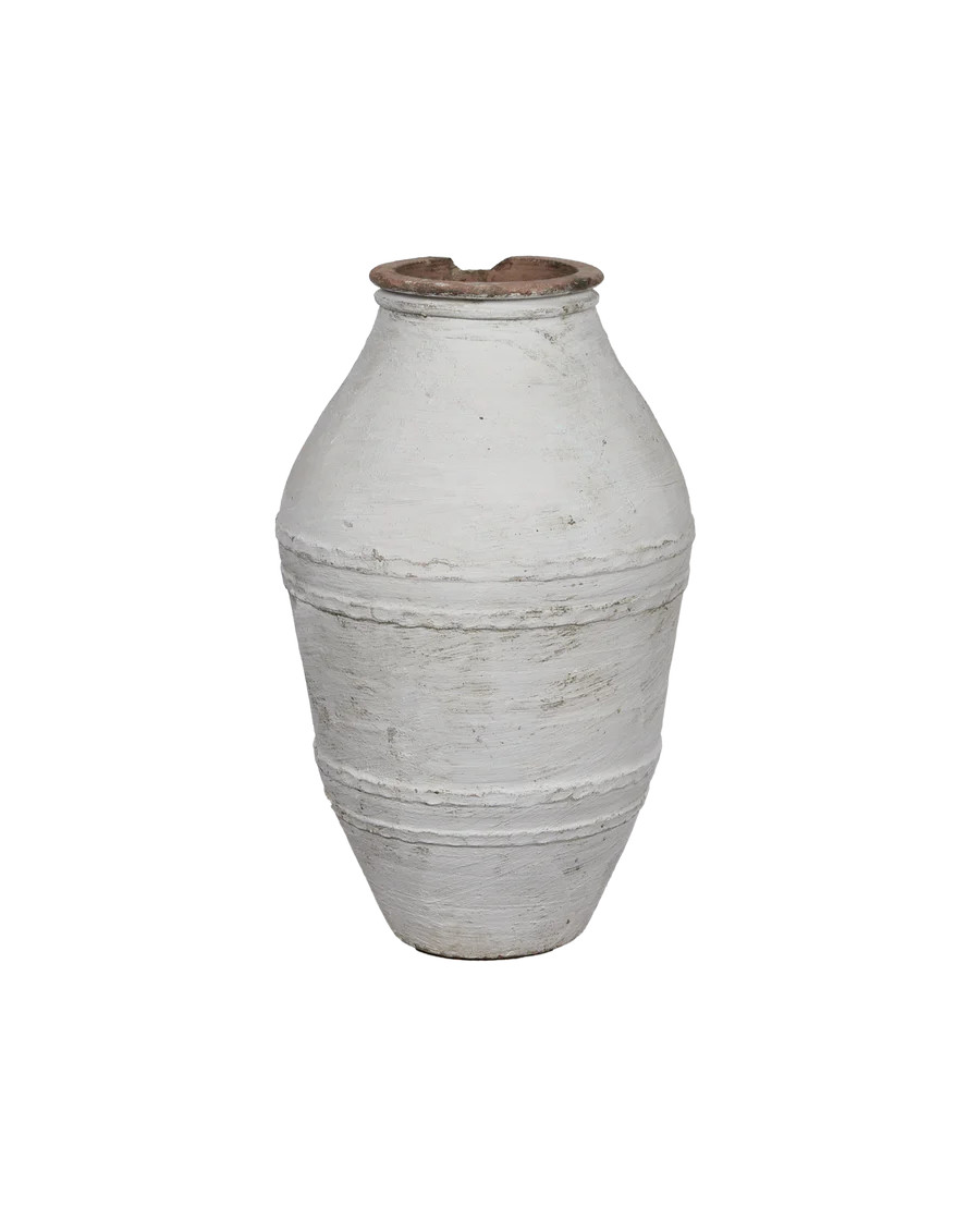 Olive Ateliers Vintage Turkish Olive Jar - Pots, Pottery, and Planters | Olive Ateliers