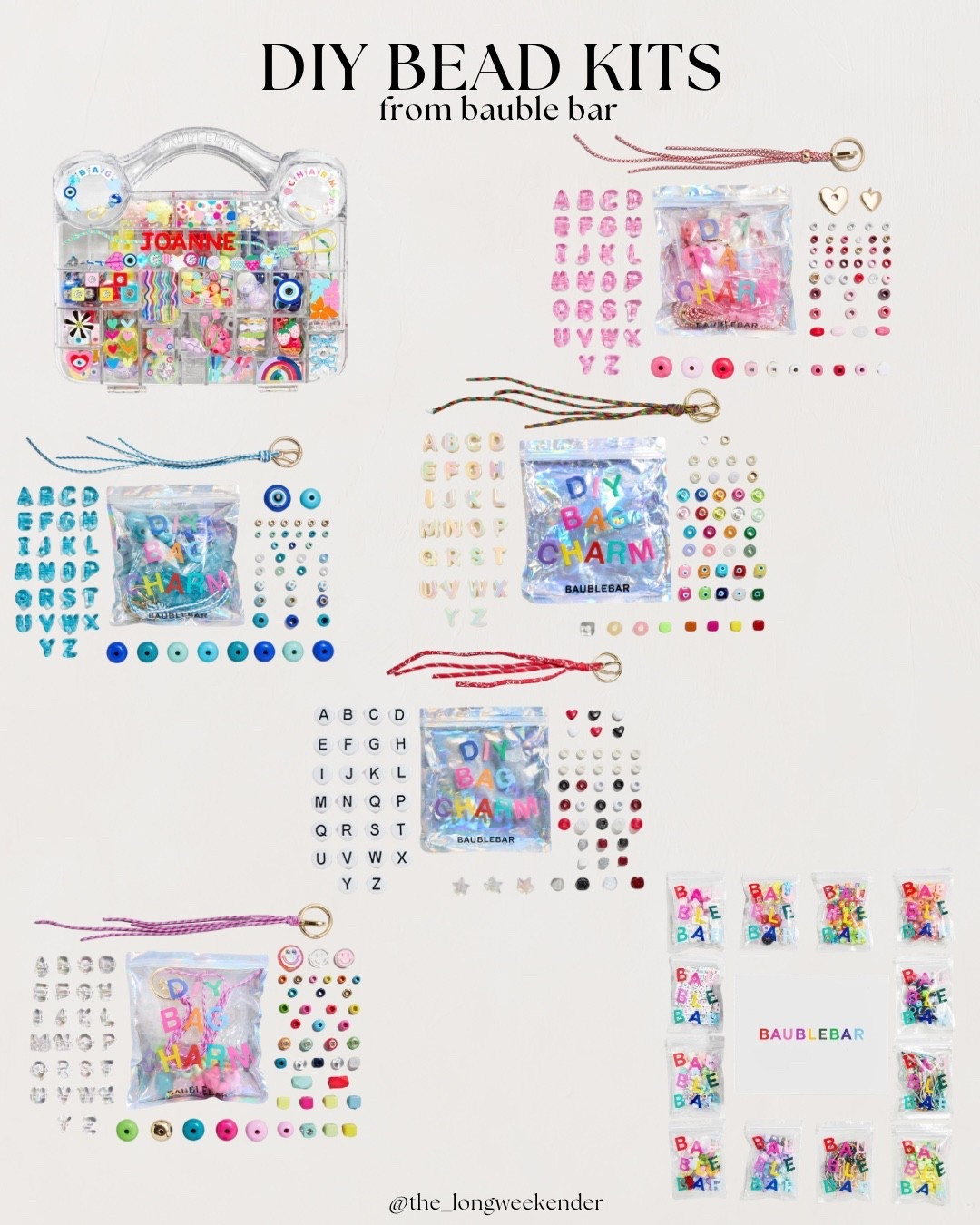DIY Bead Kits! So fun for a girls night, bachelorette party or birthday! 

Key chain, beaded key chain

#LTKSaleAlert #LTKSeasonal #LTKWedding