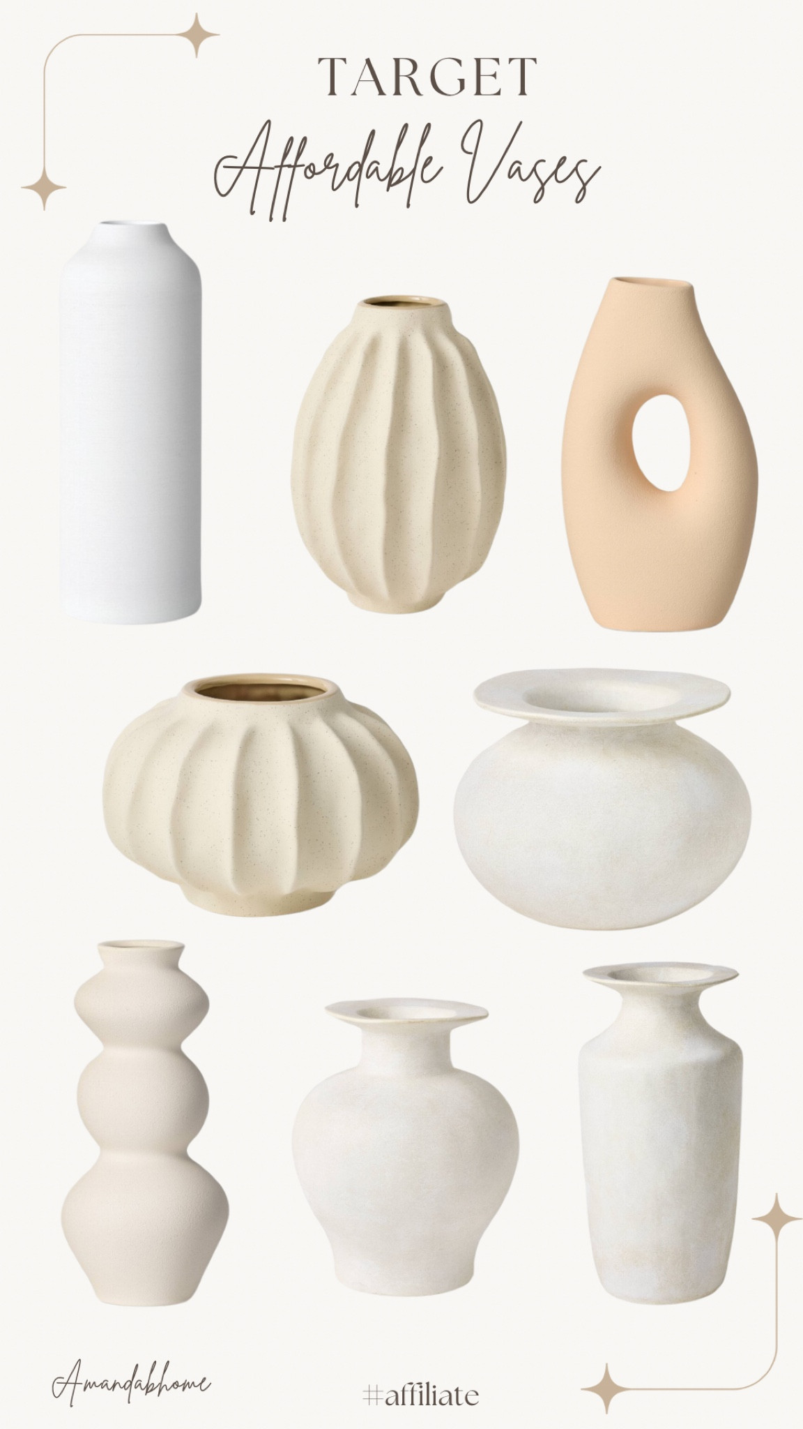 Neutral vases from Target


#LTKHome #LTKSaleAlert