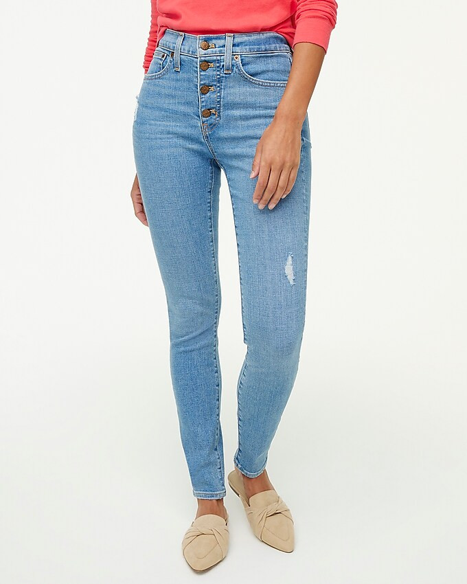 10" high-rise skinny jean in signature stretch | J.Crew Factory