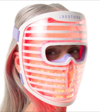 iRestore LED Face Mask for Youthful Skin, Red Light Therapy for Face, Red, Blue & Infrared Therap... | Amazon (US)