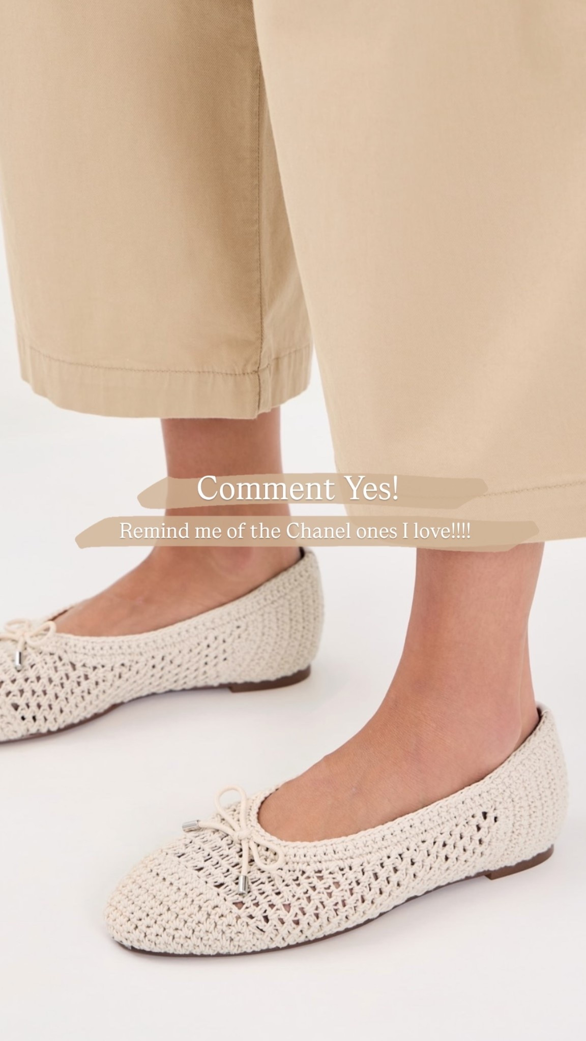 Comment Yes!  Remind me of the Chanel ones I love!!!!