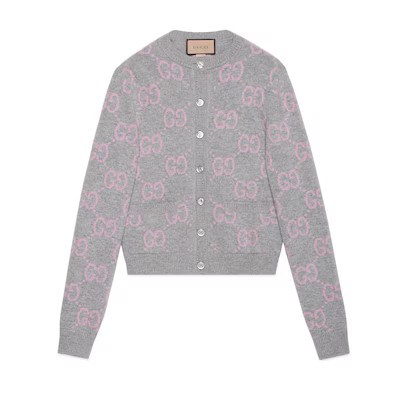 GG knit wool cardigan | Gucci (US)