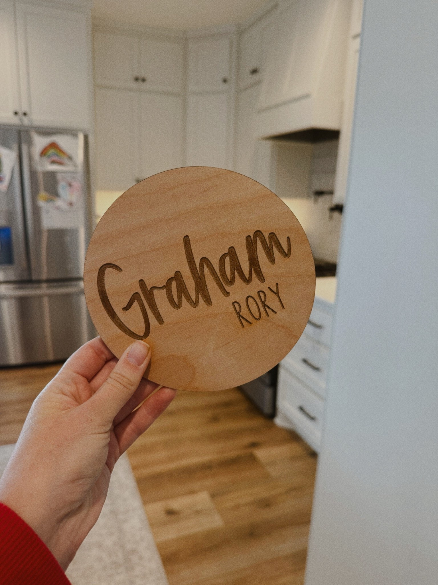 The cutest simple and cheap hosptial name sign for baby! 