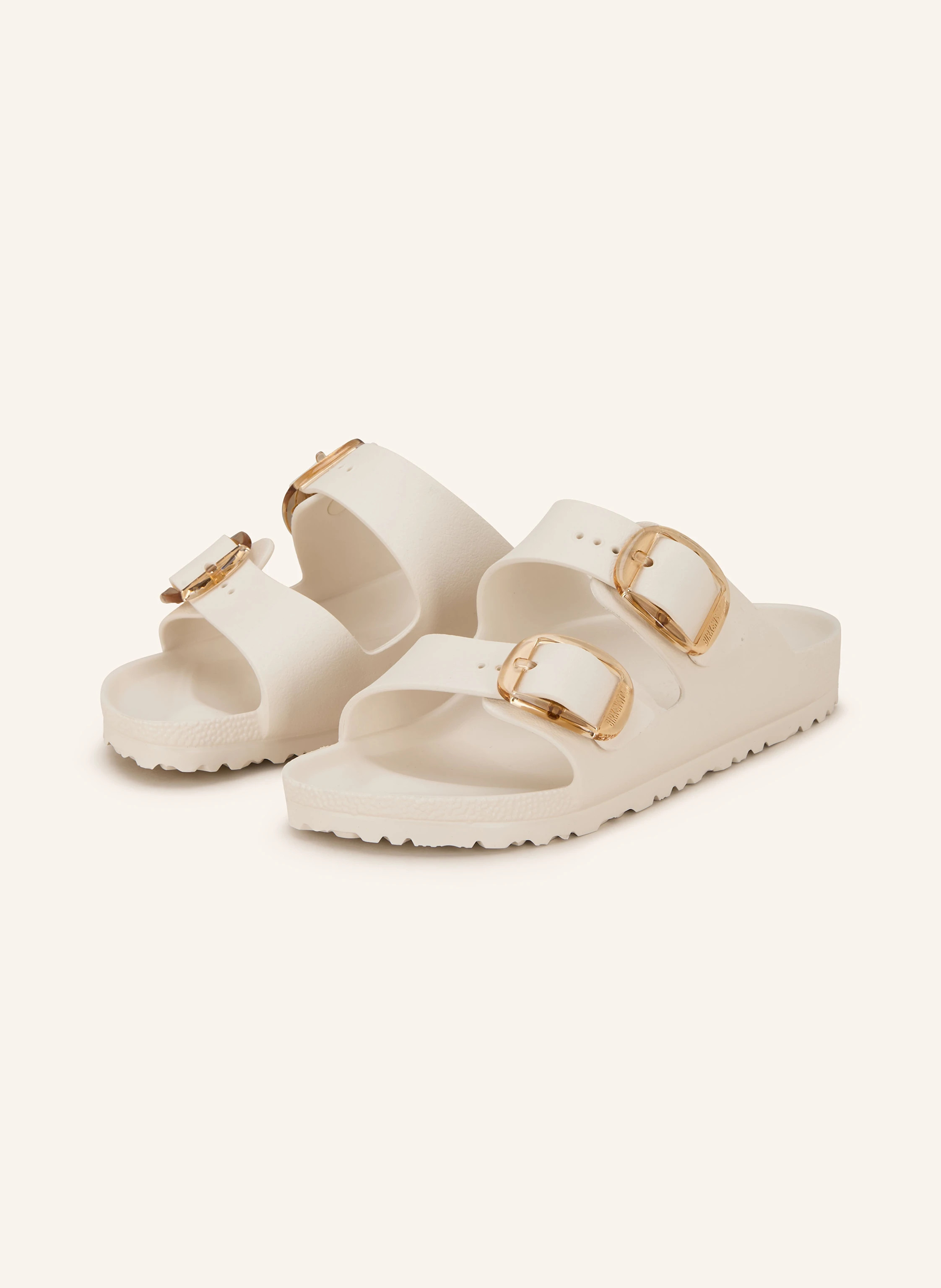 BIRKENSTOCK Pantoletten ARIZONA BIG BUCKLE EVA in ecru | Breuninger (DACH)
