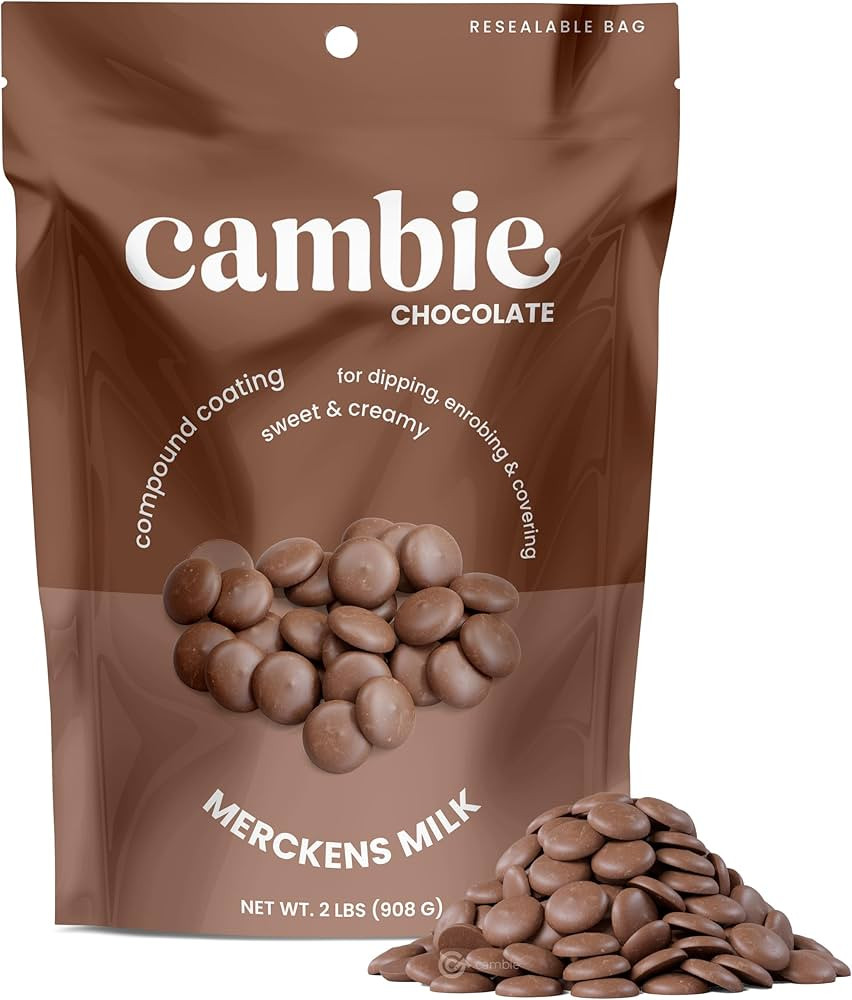 Merckens Milk Melting Chocolate - 2 Pounds of Premium Quality Milk Candy Melts to make Dubai Choc... | Amazon (US)