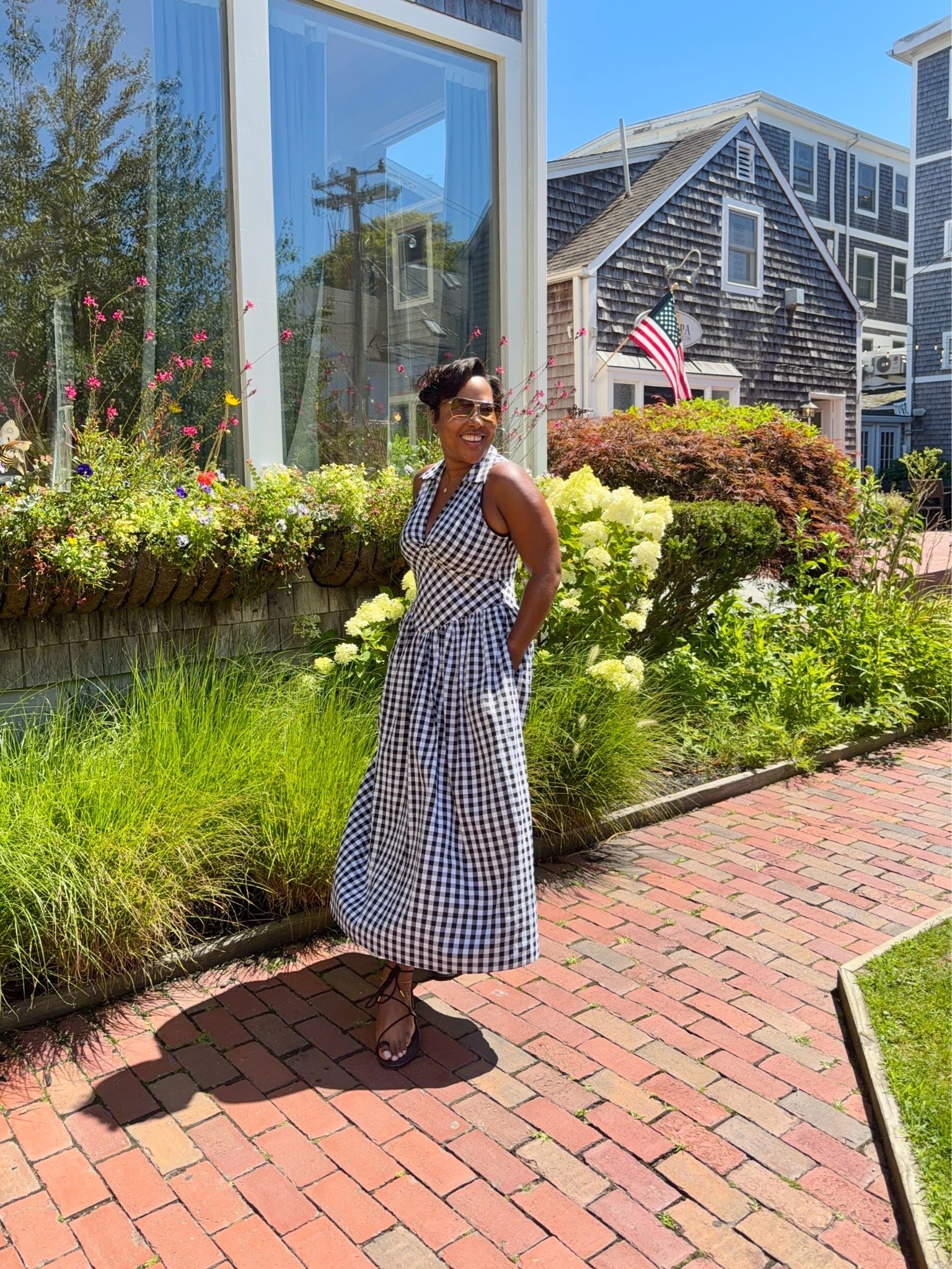 Gingham summer dress from @renttherunway 

You can get 50% off your RTR subscription with code RTRXCCALLOWAY

#rtrpartner

#LTKootd #LTKOver40