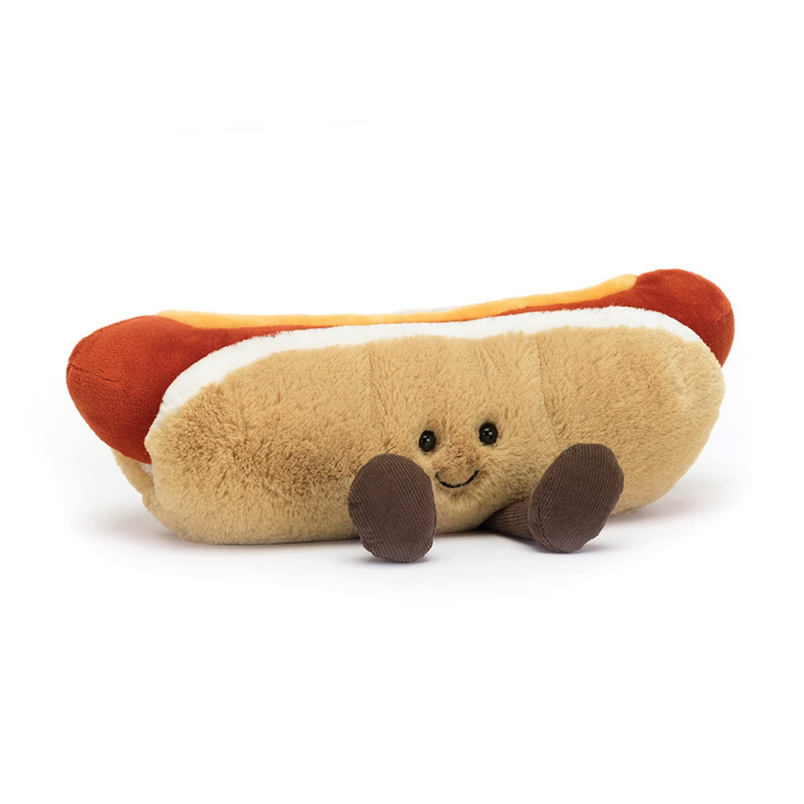 Jellycat Amuseables Hot Dog Stuffed Toy, 10 inches - Food Plush - Fun Gift Idea | Amazon (US)