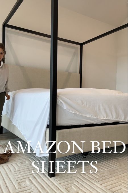 Amazon bed soft sheets on sale! 

#LTKsalealert #LTKhome #LTKunder100