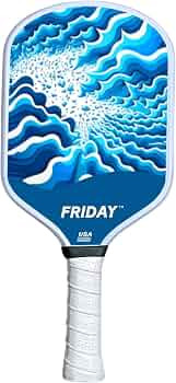 Friday Pickleball Paddle, USA Pickleball Approved, Durable Carbon Fiber, Thermoformed Unibody Des... | Amazon (US)