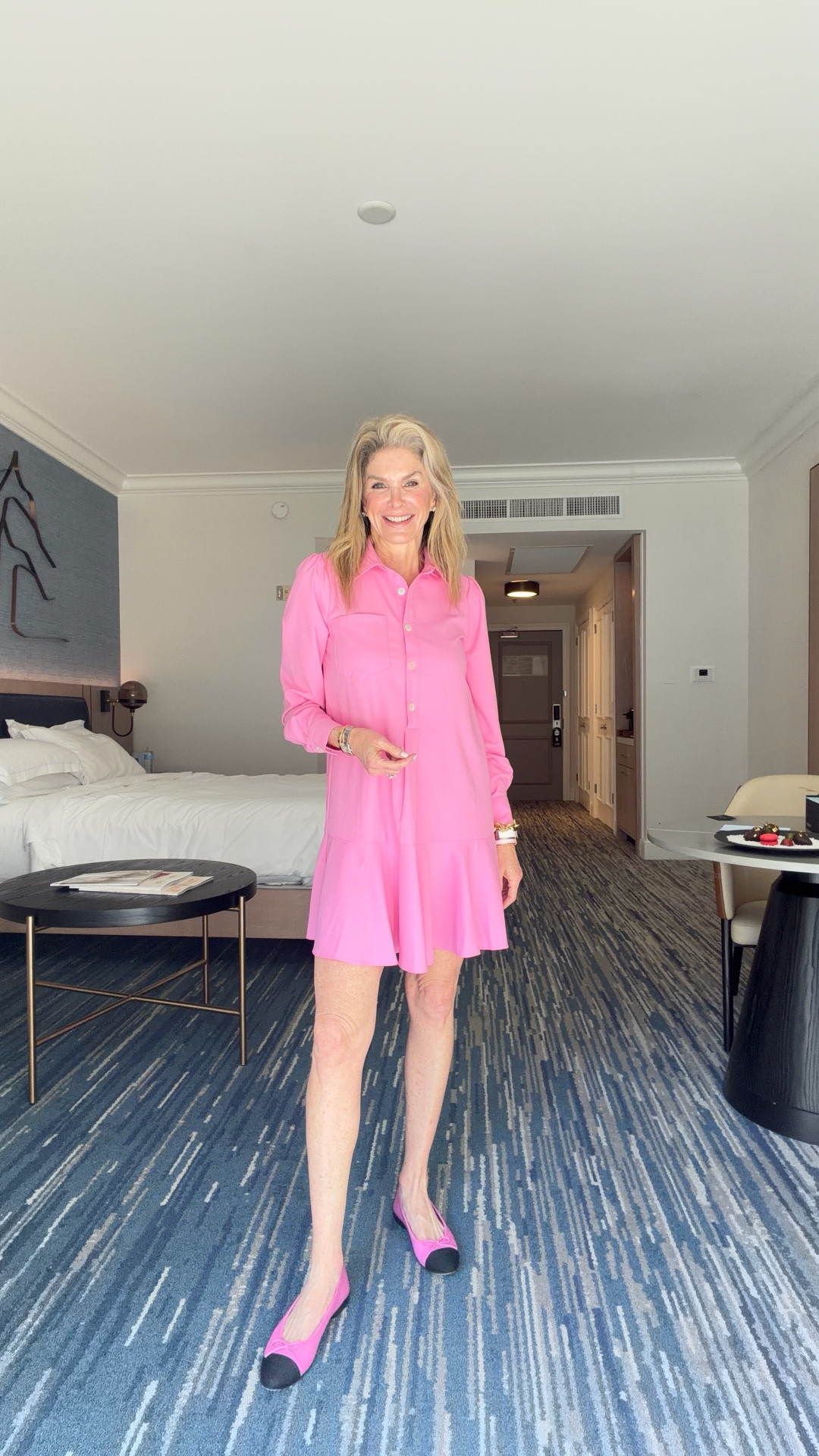 Great pink dress for Galentines or Valentine’s Day. Perfect for spring too! 
Size S 

#LTKootd #LTKValentine #LTKOver40