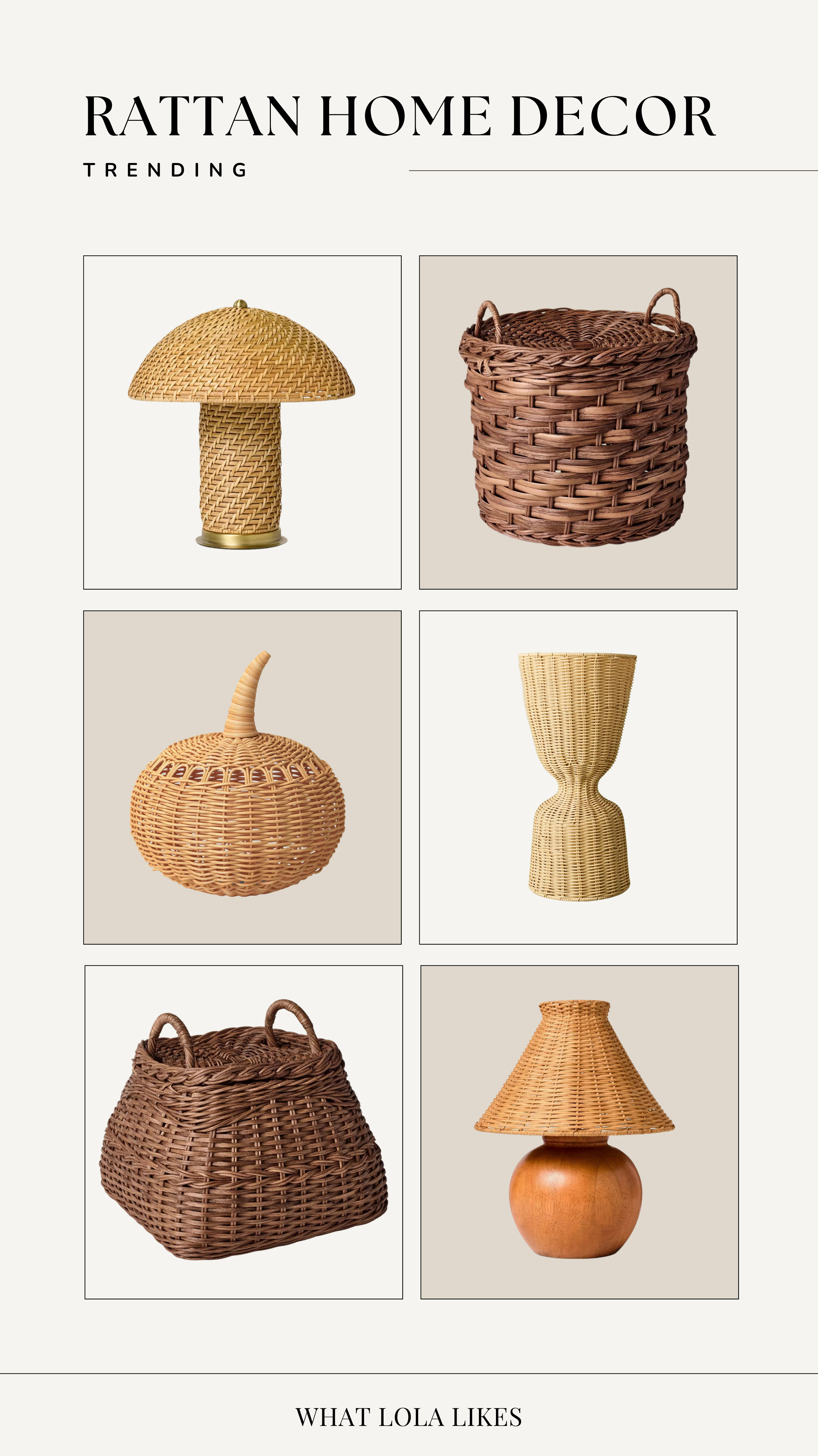 Here are some cute rattan home decor pieces to make it feel cozy for fall! All under $80!

Target, Target finds, fall home decor, rattan home decor, for the home  

 #LTKHome #LTKFindsUnder100 #LTKStyleTip