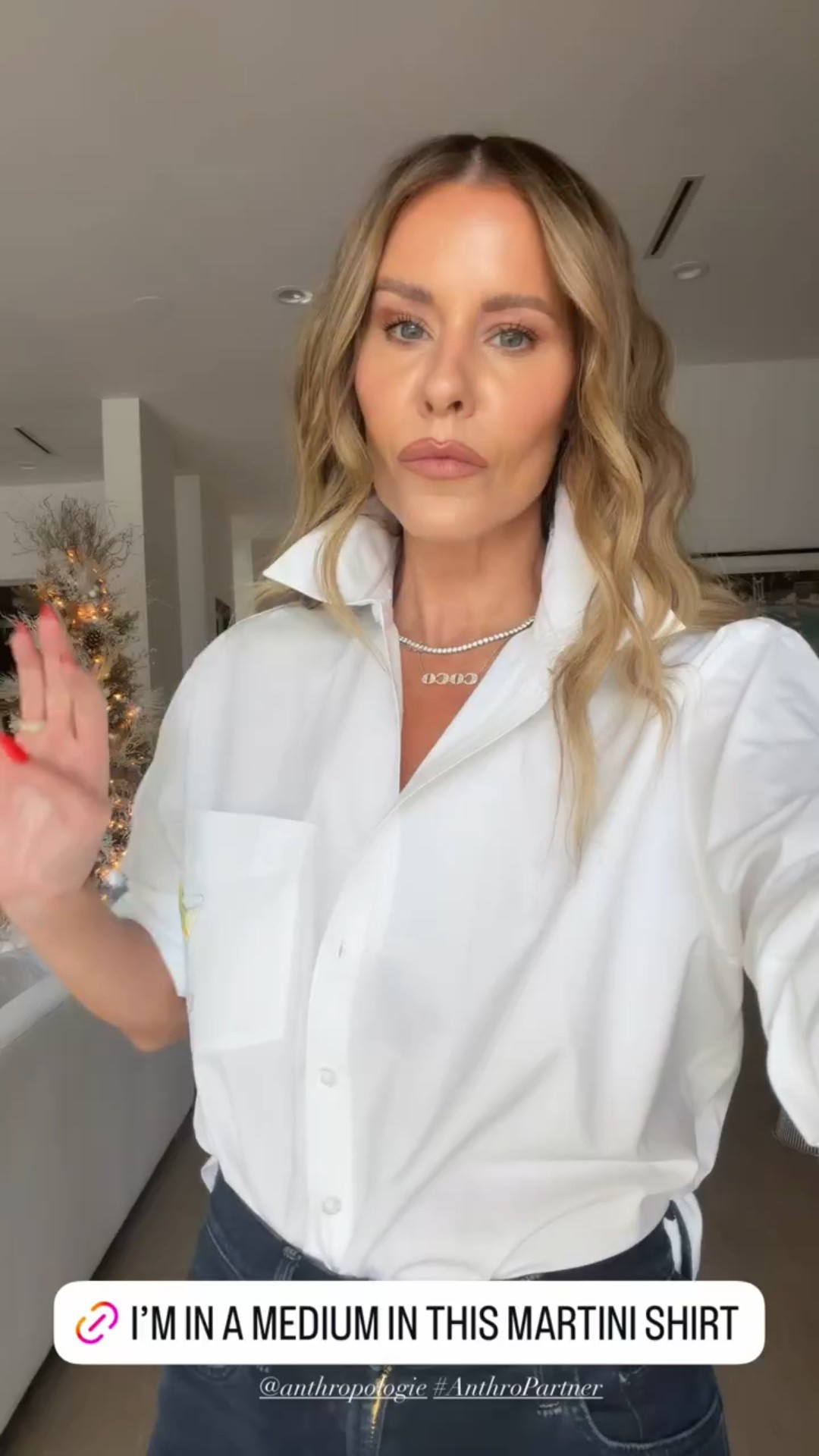 This embroidered martini button down is perfect for the martini lover! Wearing a medium  @anthropologie #AnthroPartner

#LTKfoodie #LTKGiftGuide #LTKHoliday