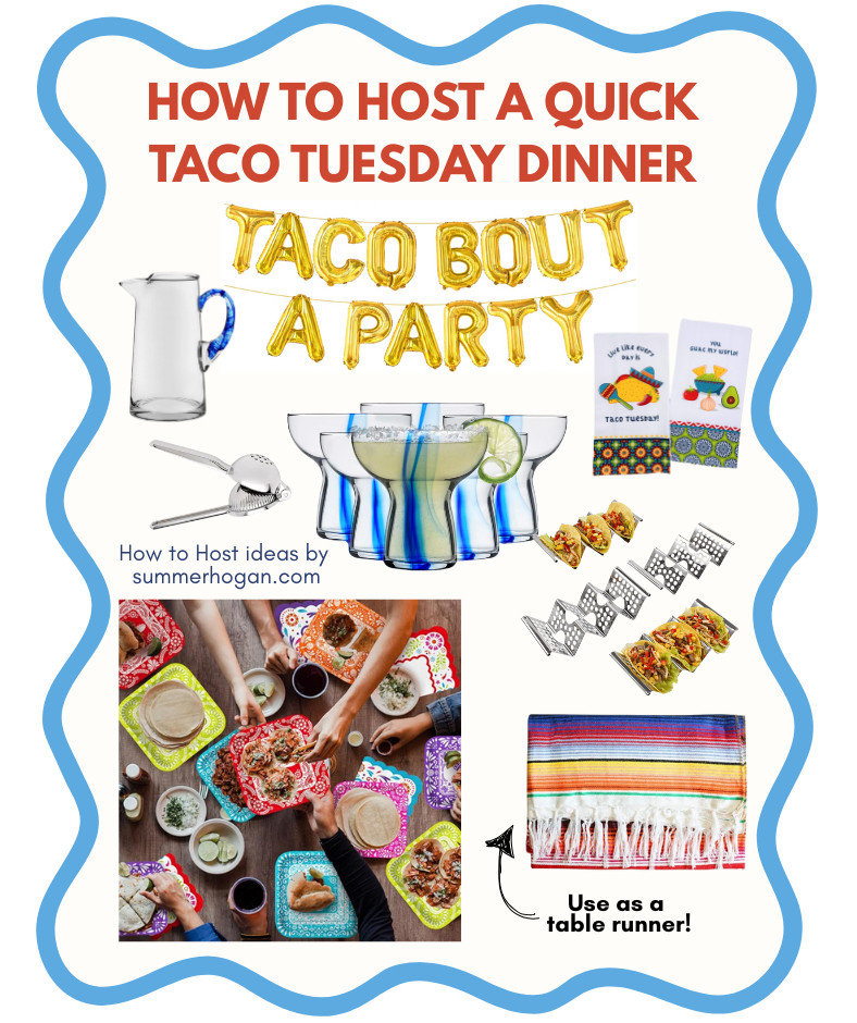How to host a quick TACO TUESDAY weeknight dinner! 

 #LTKHome #LTKParties