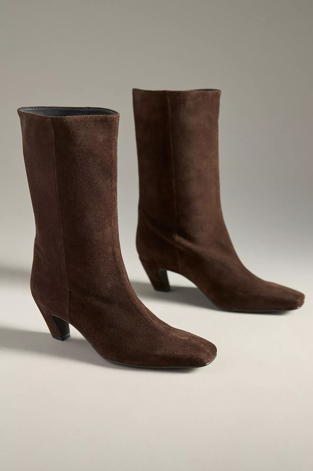 Maeve Tall Square-Toe Boots | Anthropologie (US)