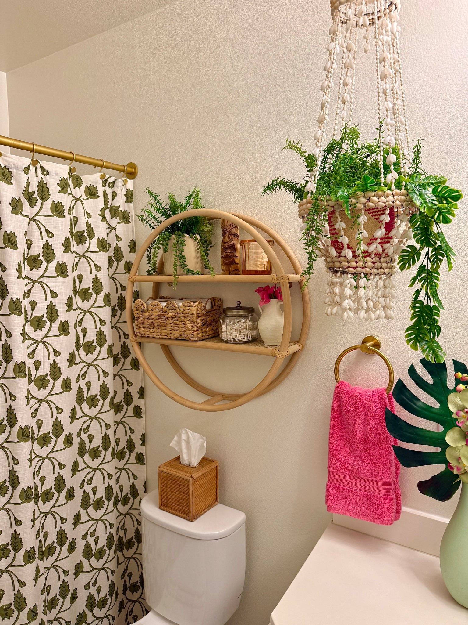 Bathroom Target things (the shower curtain has a cute scallop edge bottom)

#LTKHome #LTKSaleAlert