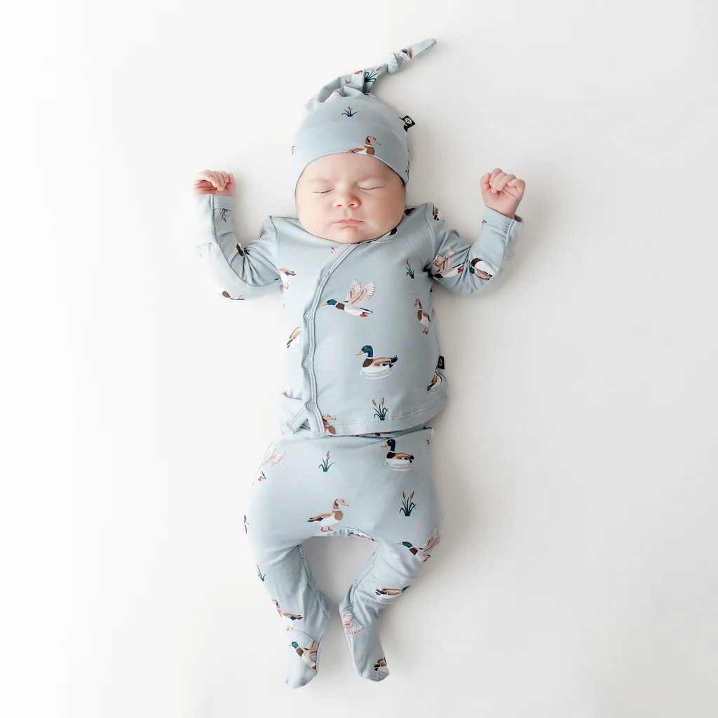 Take Me Home Set with Cap in Mallard Duck | Kyte Baby