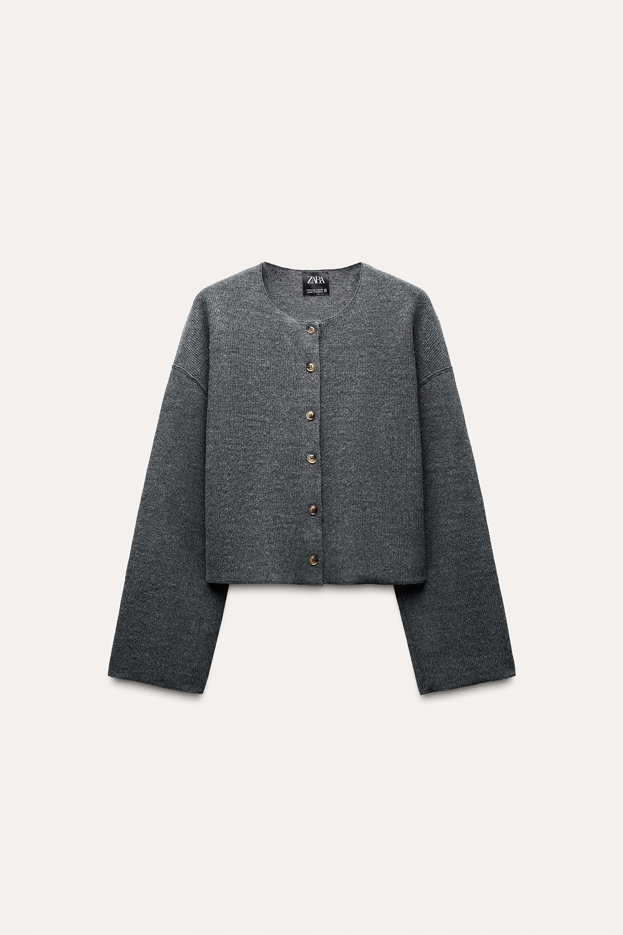 SOFT RIBBED CARDIGAN | Zara UK