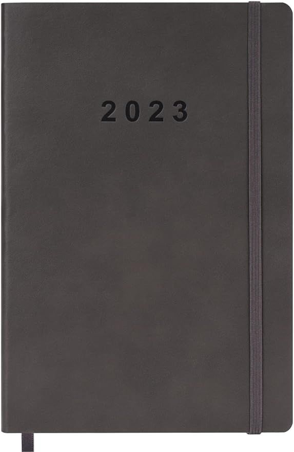 2023 Planner - Weekly and Monthly Planner, Holidays, Contacts and Notes Pages, Vegan Leather Cove... | Amazon (US)
