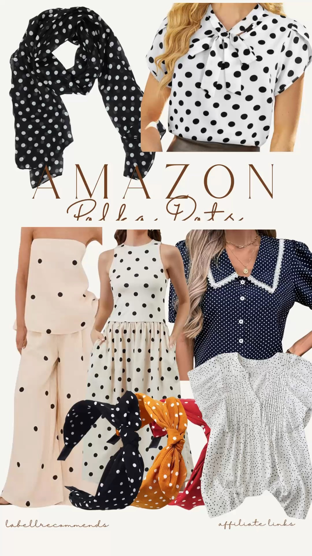 On trend with polka dots! This summer’s hot new trend-everything covered in polka dots. Amazon has all your polka dots needs-shirts, headbands, socks, accessories, and scarves. Take a look at my choices for polka dots done in an elegant way.

#amazon #polkadots #amazonfinds #summerfashion

Polka dots shirts, Amazon polka dots clothing and accessories, polka dots socks, polka dots headbands, polka dots dresses

#LTKSummerEdit #LTKFindsUnder50

#LTKPlusSize #LTKOver40 #LTKSaleAlert