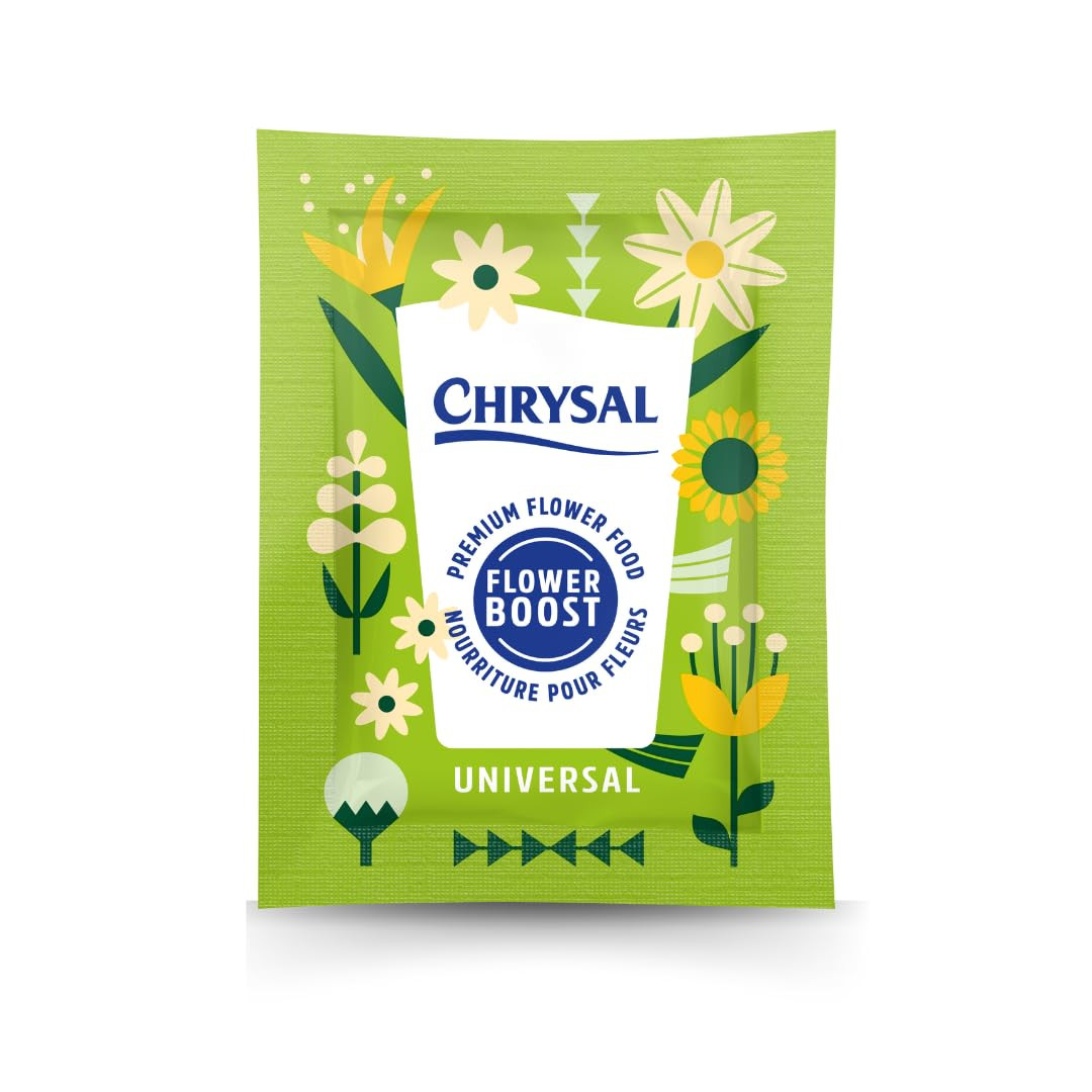 Chrysal Flower Boost – Clear Flower Food Packets for Flower Arrangements & Bouquets – Floral ... | Amazon (US)