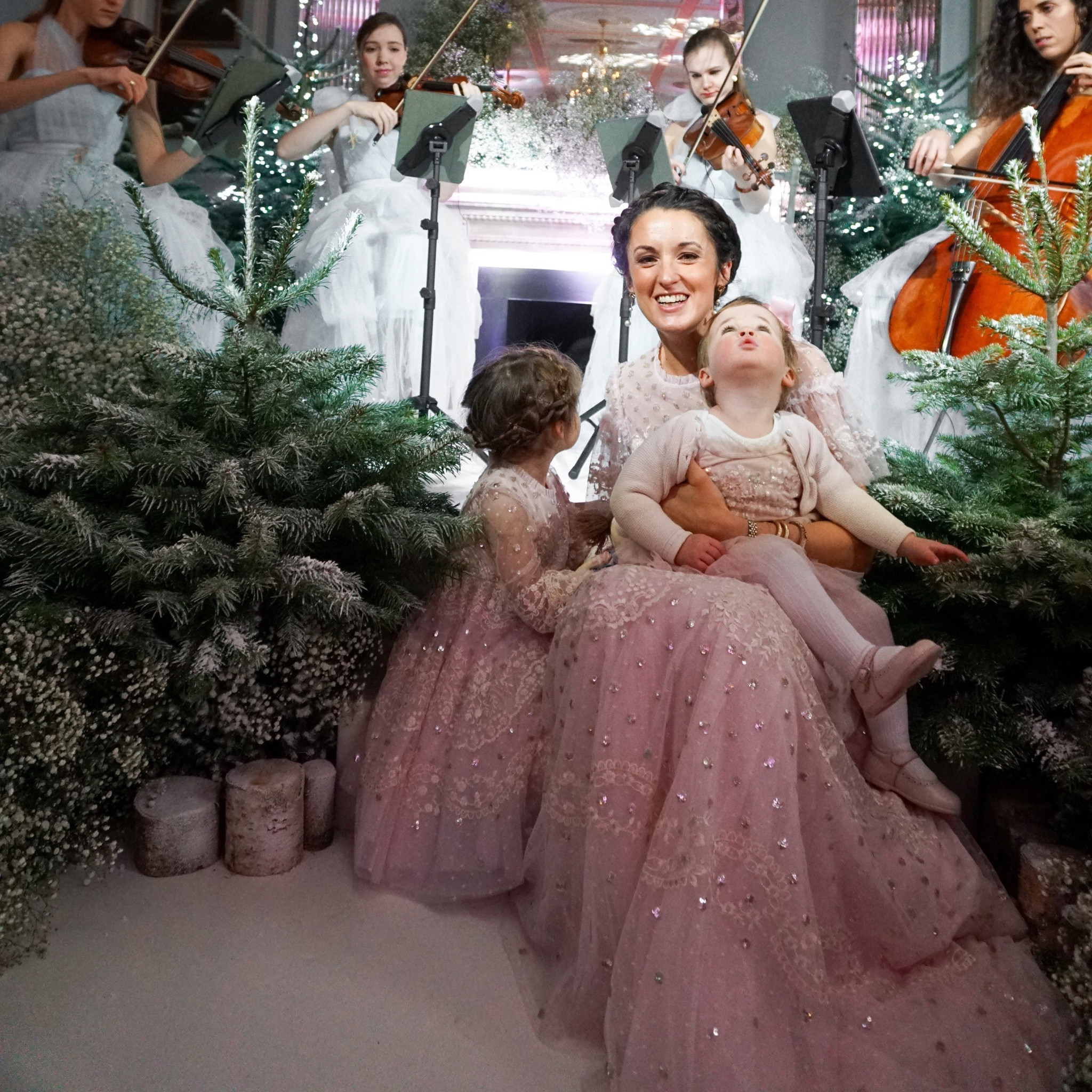 Pink tulle sequin dresses for watching a festive ballet at The Lanesborough 

#LTKHoliday #LTKeurope #LTKparties