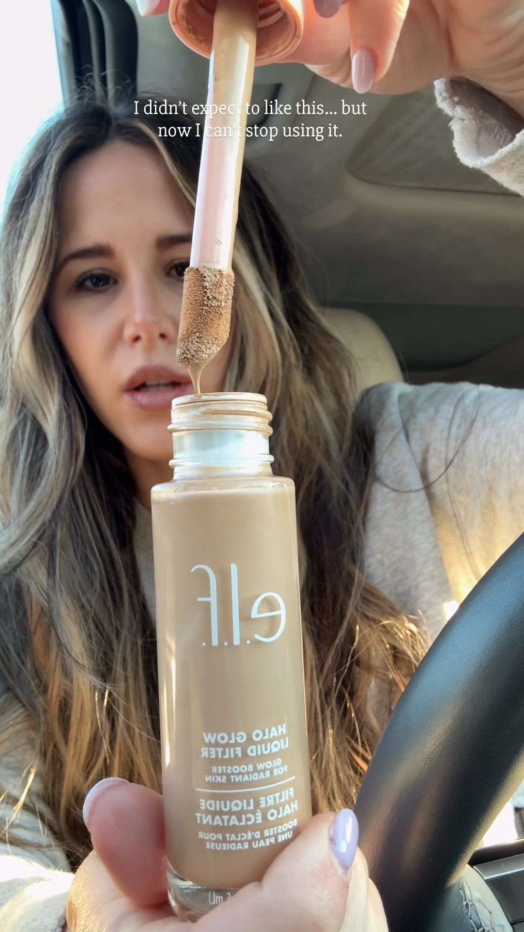 Elf foundation that can be used as a primer or as a foundation. 

Lightweight, light to medium coverage and adds a dewy glowy finish to your makeup look 

Wearing shade medium 3.5- 

#foundation #under15 #elf #beauty #easterbasketstuffer #makeupfinds

#LTKU #LTKSaleAlert #LTKBeauty