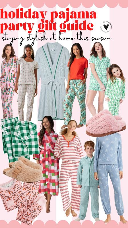 Holiday pajama party gift guide: staying stylish at home this season 🎄

#LTKHoliday #LTKSeasonal #LTKGiftGuide