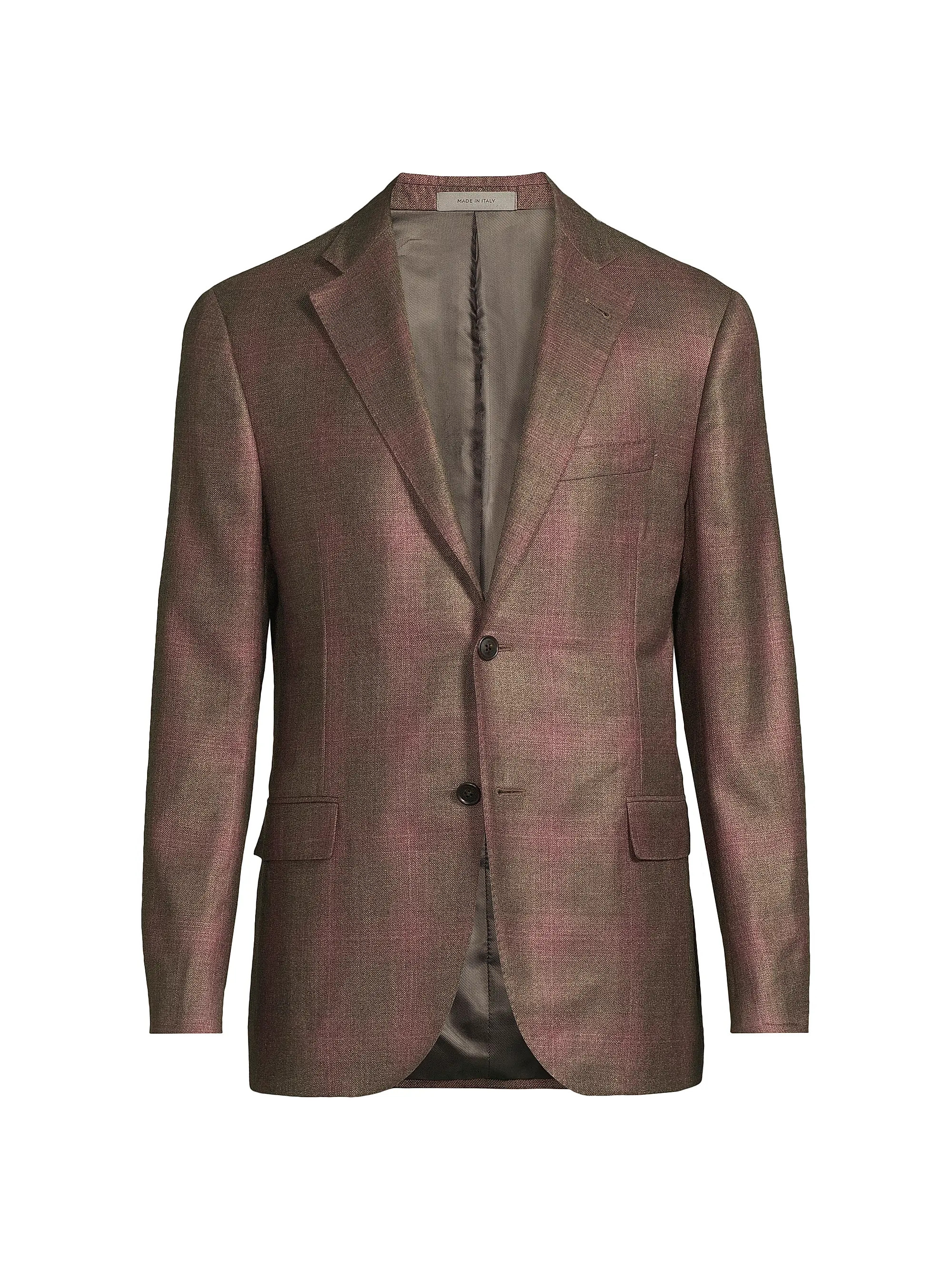 Plaid Silk-Cashmere Sport Coat | Saks Fifth Avenue